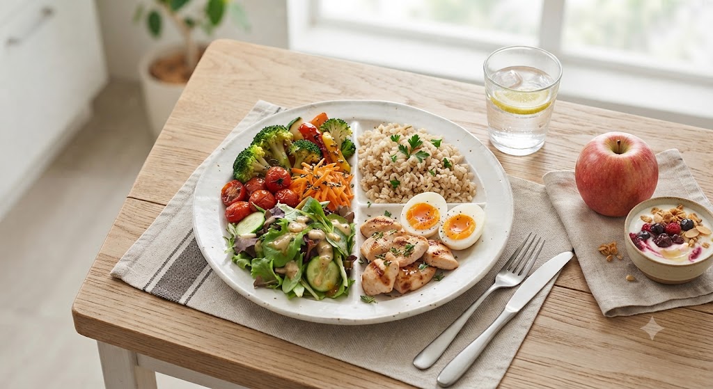 Composer une assiette équilibrée